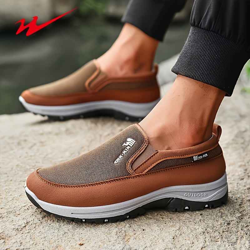 Aldric Voss® Veldmar — men's leather slip-on shoe in Midnight, view 5
