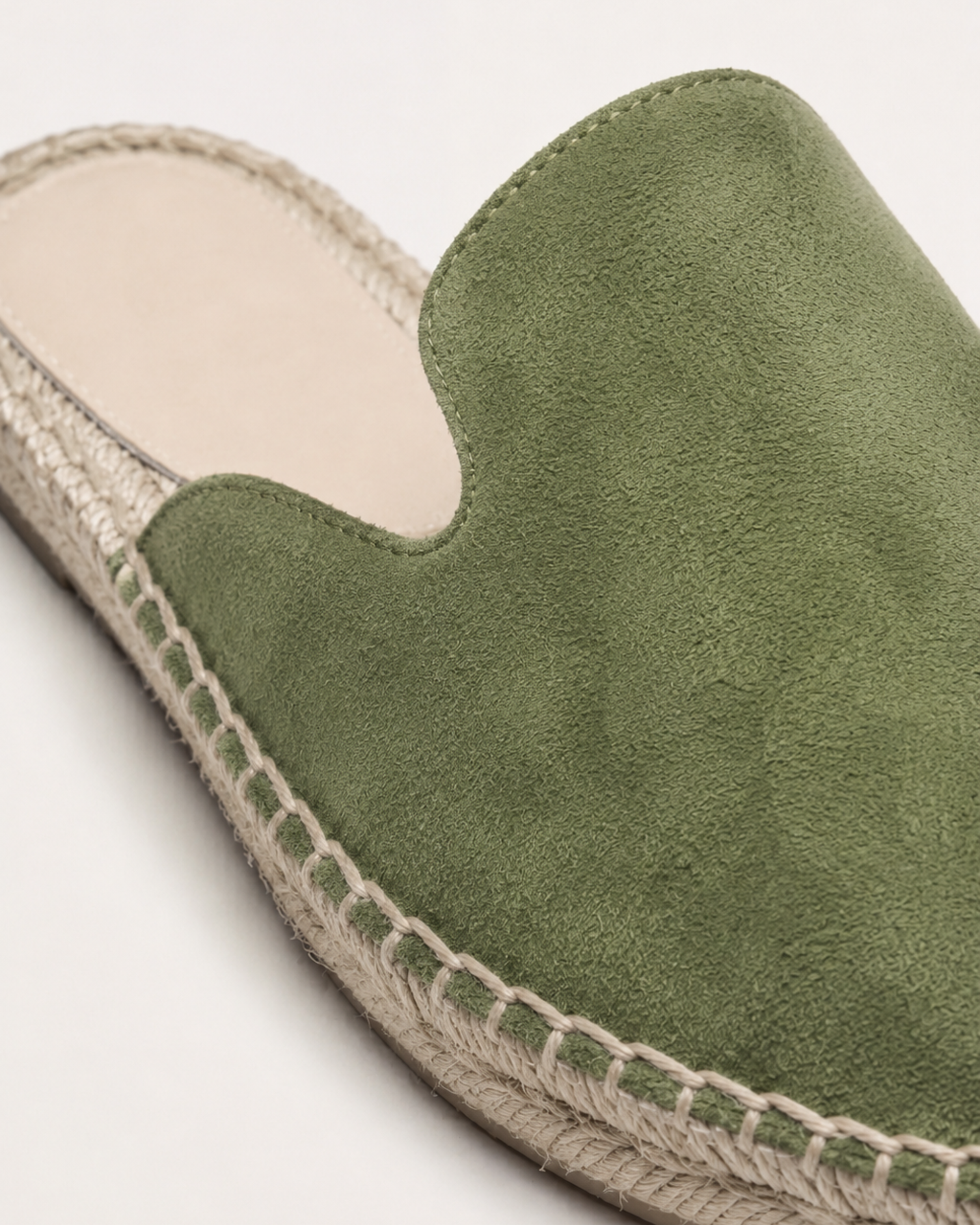 Portofino Yacht Mule in Forest, premium leather footwear, product view