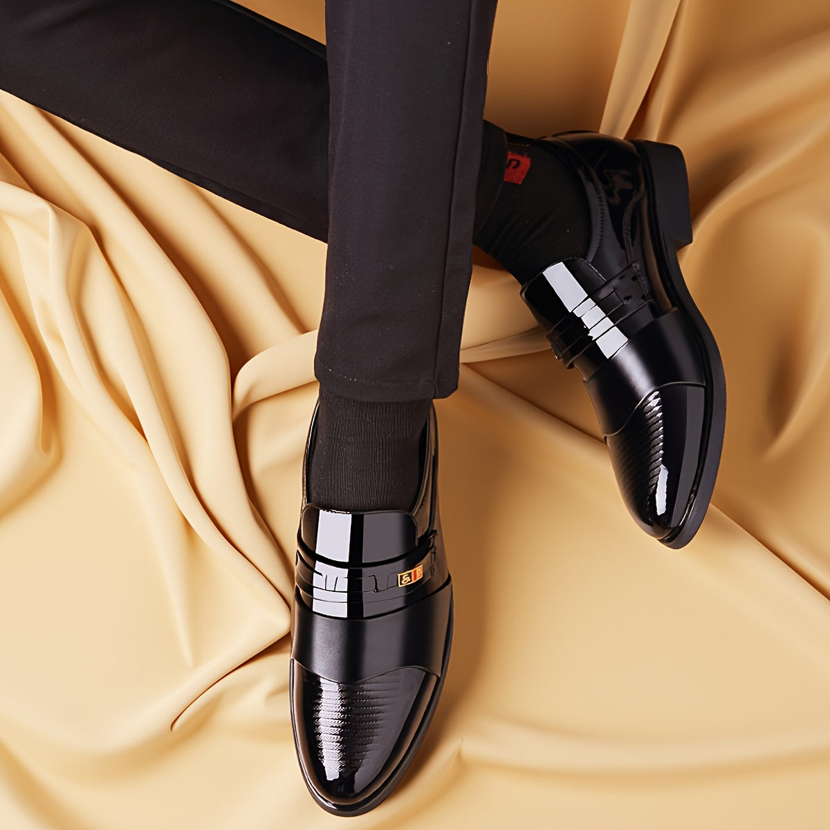 Aldric Voss® Halvero — men's leather dress shoe in Mahogany, view 7