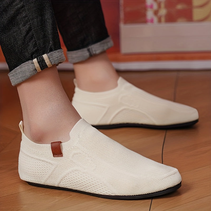 Aldric Voss® Dagobert — men's leather moccasin in Tallow, view 5