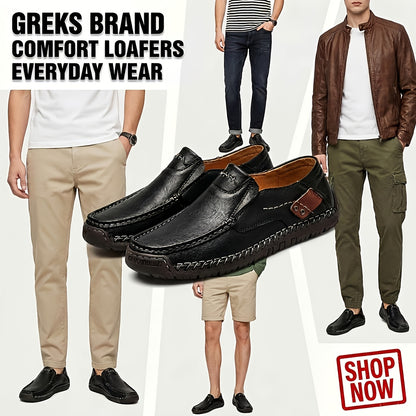 Aldric Voss® Brenno — men's leather moccasin in Midnight, view 10