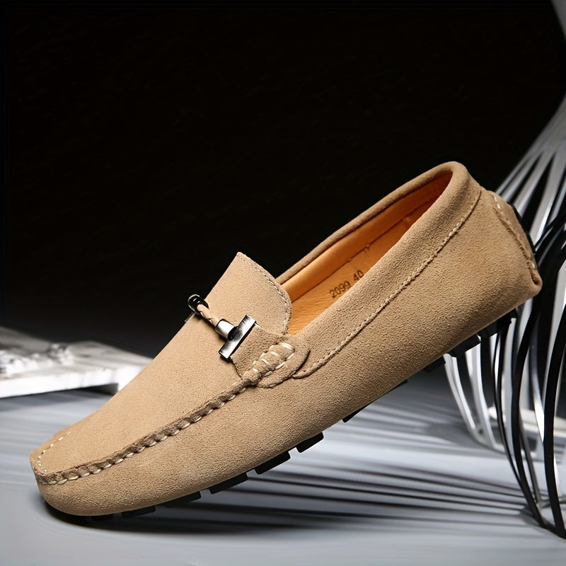 Aldric Voss® Grenveld — men's leather slip-on shoe in Midnight, view 7