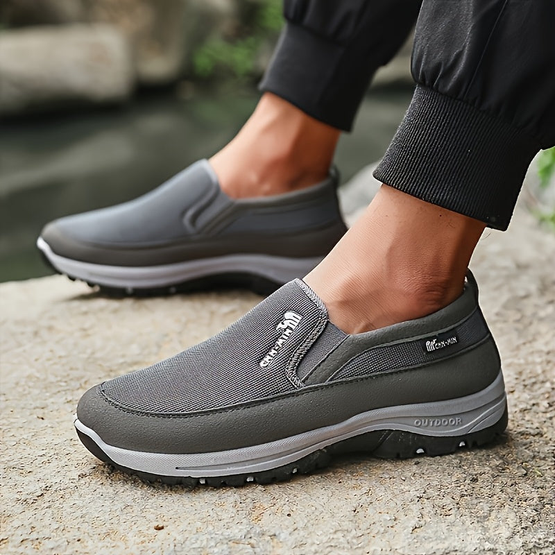 Aldric Voss® Veldmar — men's leather slip-on shoe in Dusk, view 11