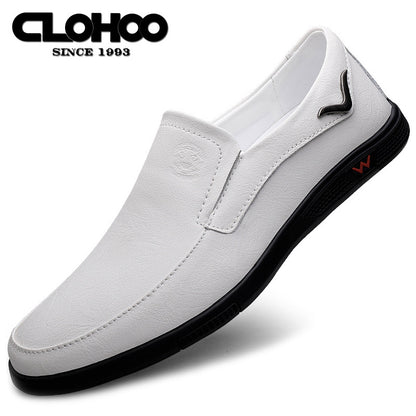 Aldric Voss® Aldvik — men's leather slip-on shoe in Mahogany, view 53