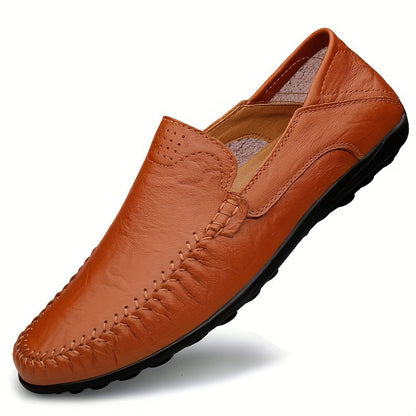 Aldric Voss® Casven — men's leather dress shoe in Midnight Fleece, view 32