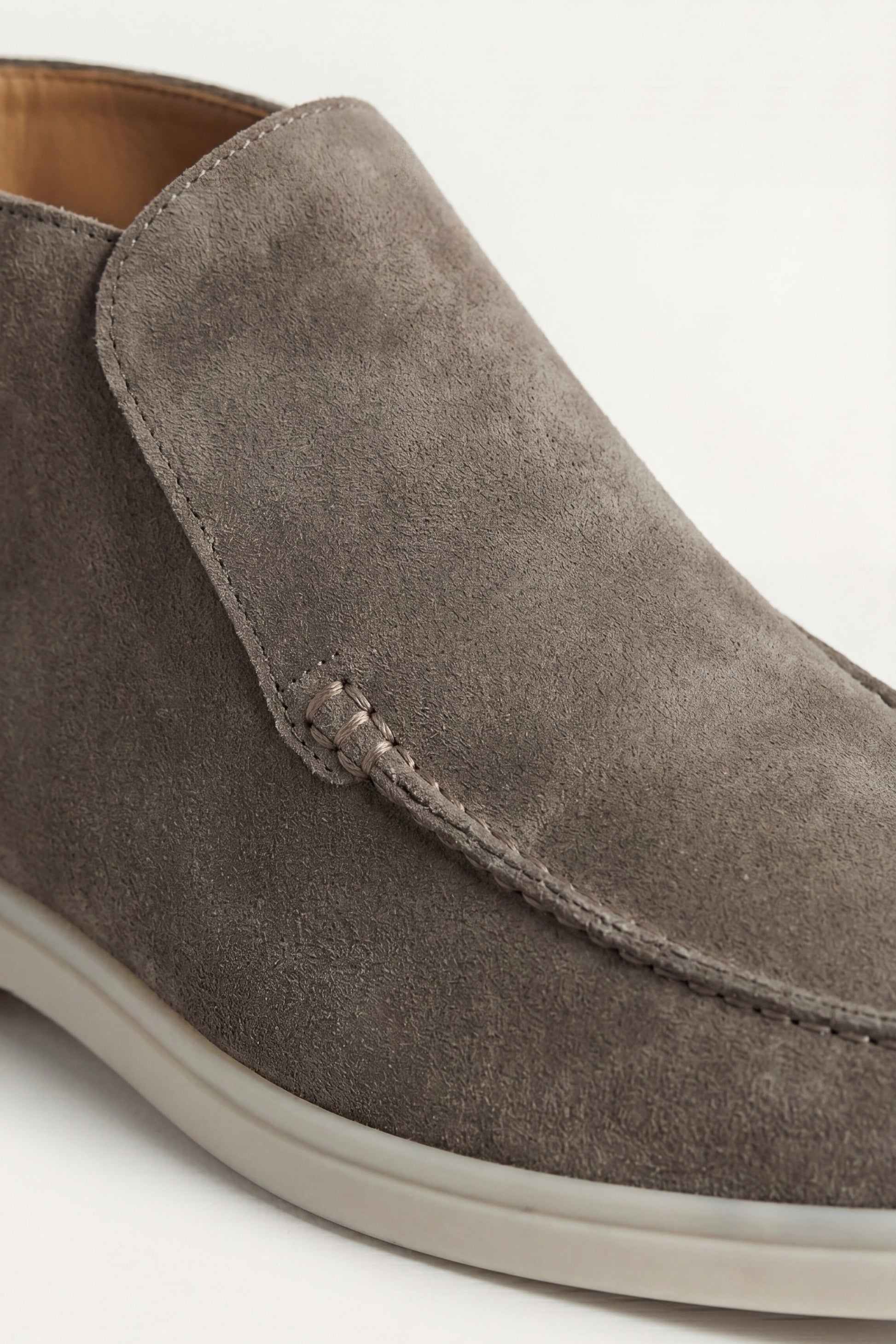 Capri High Top Loafer in Olive, premium leather footwear, product view
