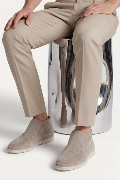 Capri High Top Loafer in Tallow, premium leather footwear, product view