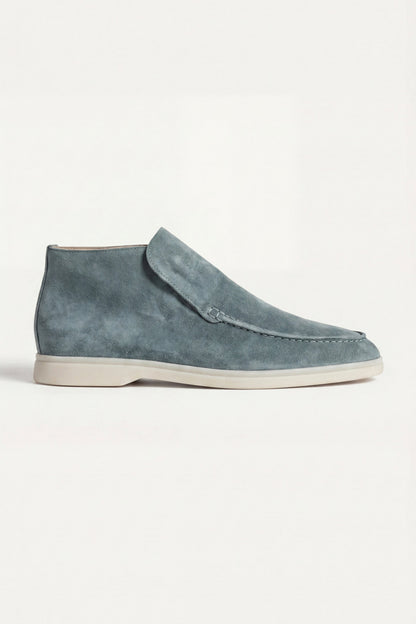 Capri High Top Loafer in Mint, premium leather footwear, product view