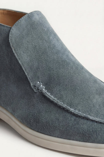 Capri High Top Loafer in Mint, premium leather footwear, product view