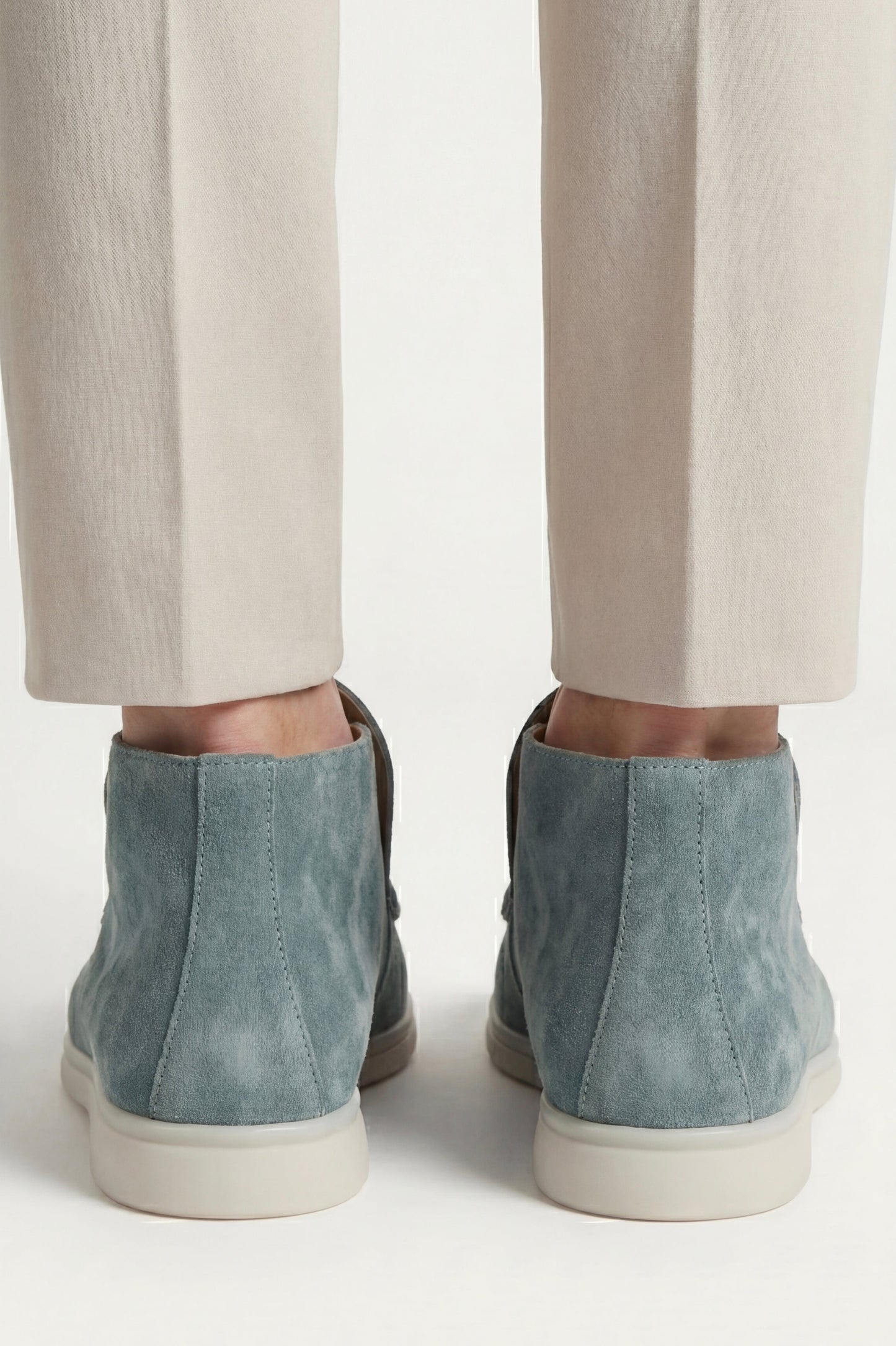Capri High Top Loafer in Mint, premium leather footwear, product view