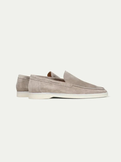 Classic Suède Loafer in Light Smoke, premium leather footwear, product view