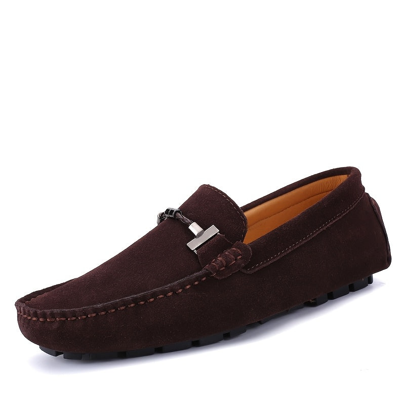 Aldric Voss® Grenveld — men's leather slip-on shoe in Dusk, view 8