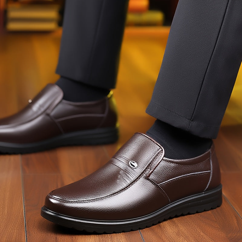 Aldric Voss® Edmont — men's leather dress shoe in Mahogany, view 6