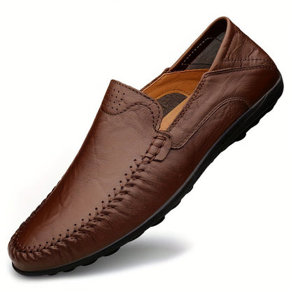 Aldric Voss® Casven — men's leather dress shoe in Sandstone, view 29