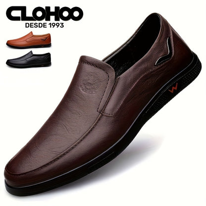 Aldric Voss® Aldvik — men's leather slip-on shoe in Mahogany Velvet, view 2
