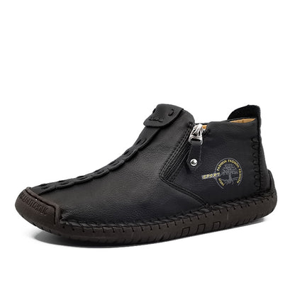 Aldric Voss® Valdric — men's leather boot in Dusk, view 4