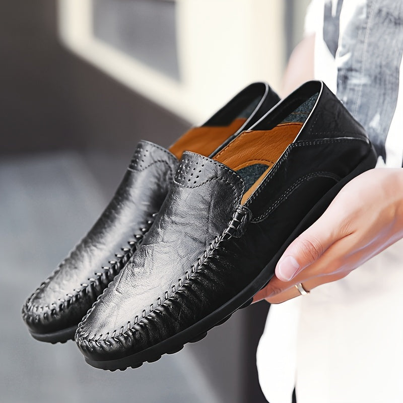 Aldric Voss® Casven — men's leather dress shoe in Mahogany, view 10