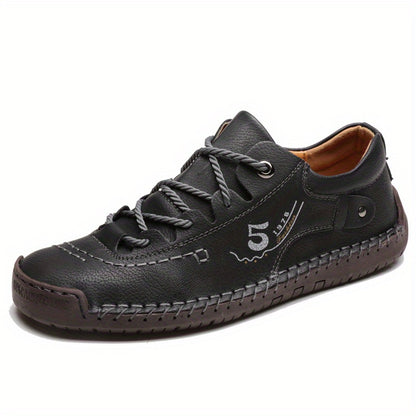 Aldric Voss® Renfeld — men's leather dress shoe in Midnight, view 17