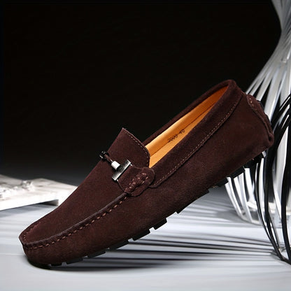 Aldric Voss® Grenveld — men's leather slip-on shoe in Ochre, view 5