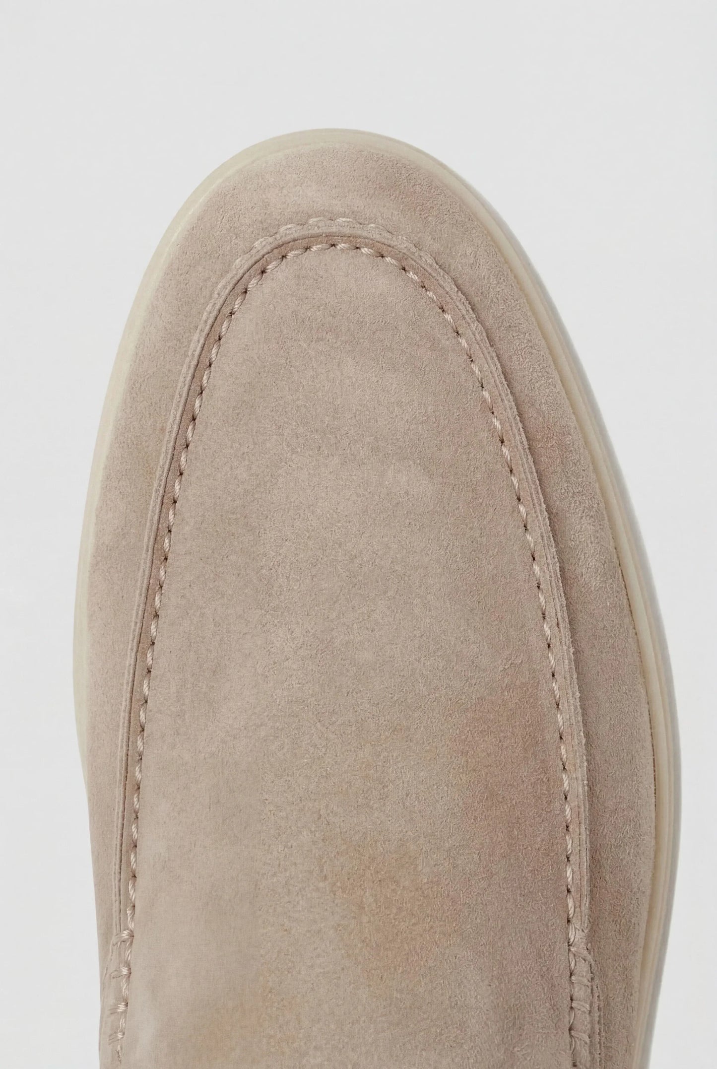 Yacht Mule in Sandstone, premium leather footwear, product view