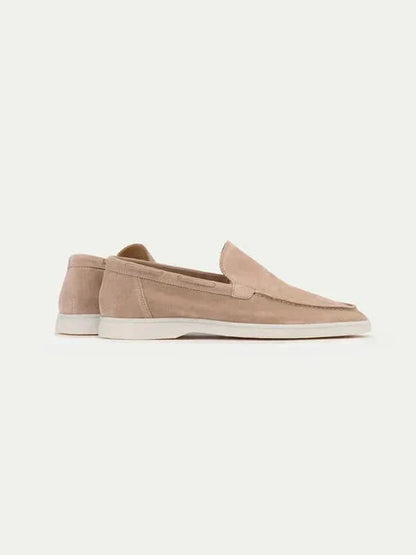 Classic Suède Loafer in Sandstone, premium leather footwear, product view