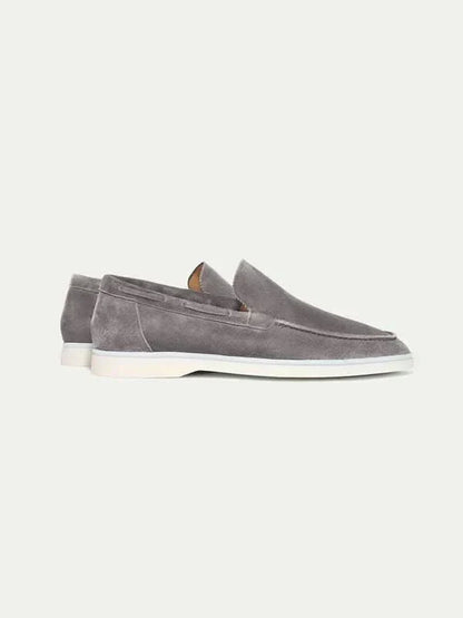 Classic Suède Loafer in Smoke, premium leather footwear, product view