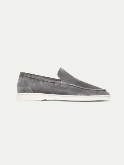 Classic Suède Loafer in Smoke, premium leather footwear, product view