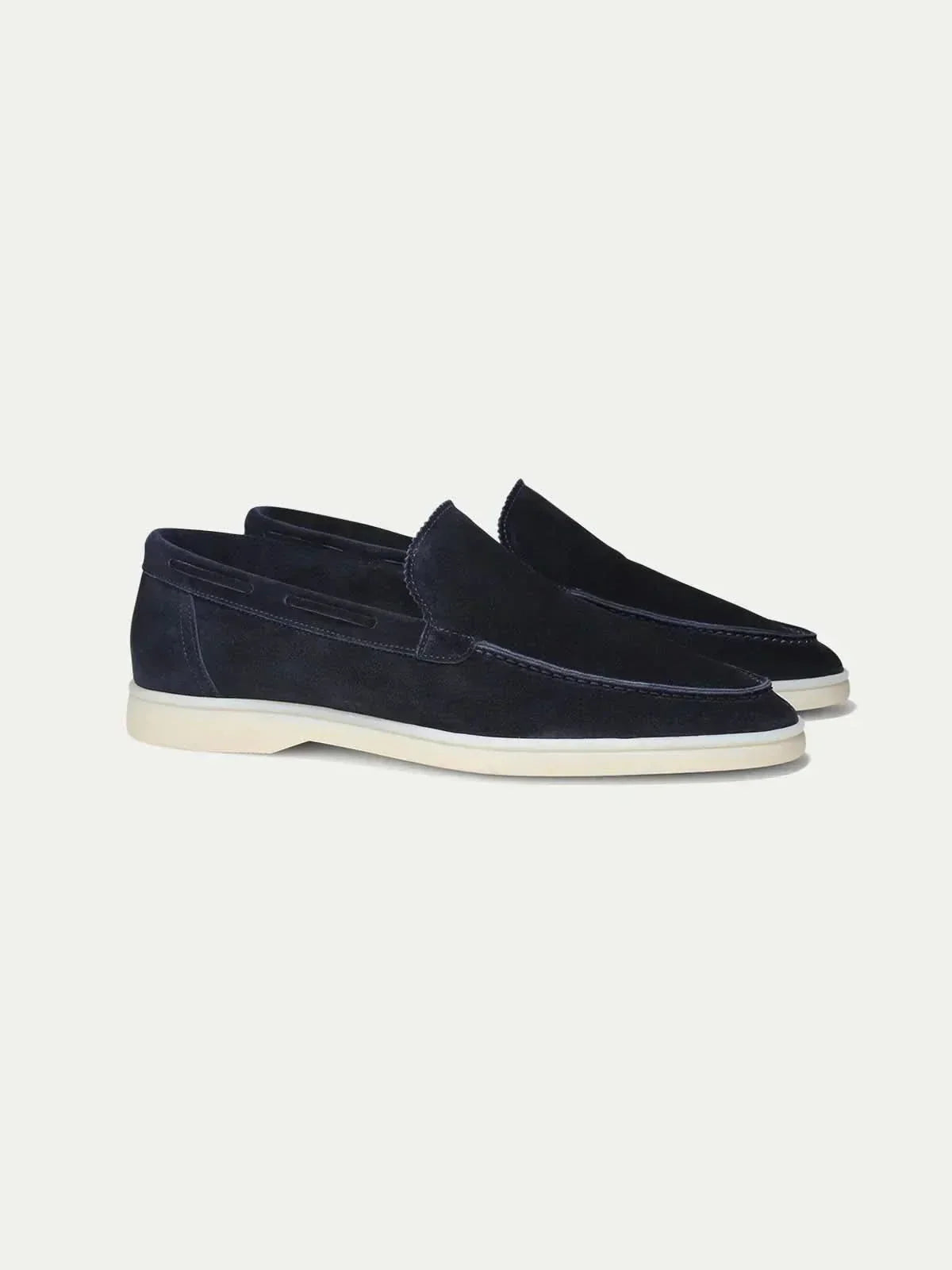 Classic Suède Loafer in Dusk, premium leather footwear, product view