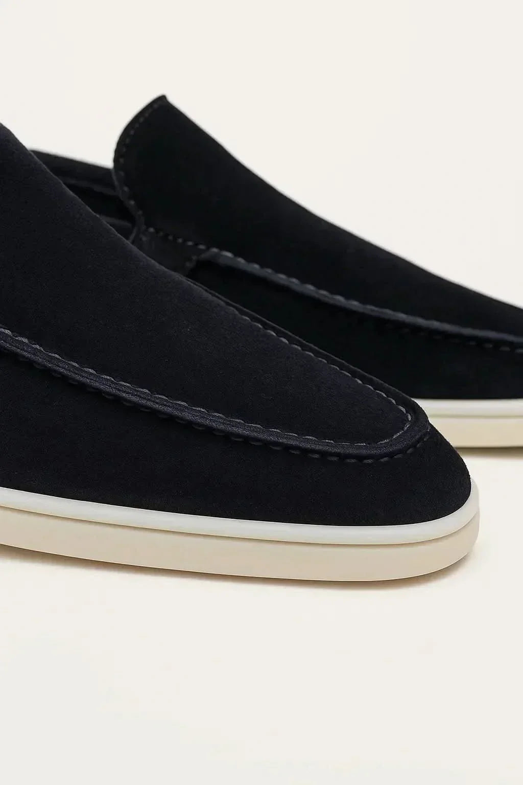 Classic Suède Loafer in Dusk, premium leather footwear, product view